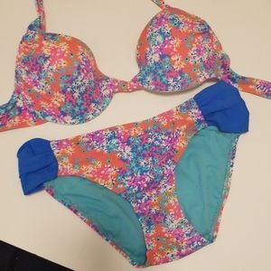 Island Soul Floral 2 piece Swimsuit